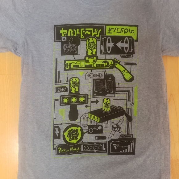 🚀 Loot Crate Rick and Morty Portal Gun T shirt - Picture 2 of 5
